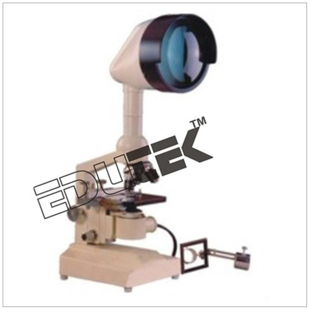 Projection Microscope - Metal Optical Glass, 315mm X 230mm X 160mm | 40x To 450x Magnification, Manual Automation, 1-year Warranty, 6" Projection Head