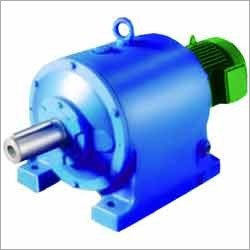 Blue Inline Gear Motor