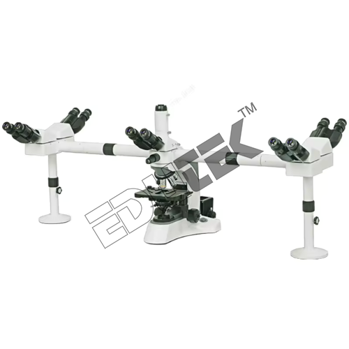 Multi Viewing Microscope - Precision Optical Glass, Adjustable Magnification Levels | Enhanced Viewing Experience, Versatile Multi-angle Observations