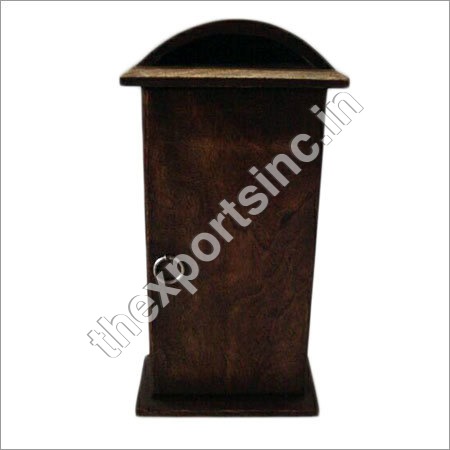 Wood Wall Magazine Rack