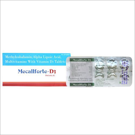 Methylcobalamin Alpha Lipoic Acid, Multivitamins with Vitamin D Tablets