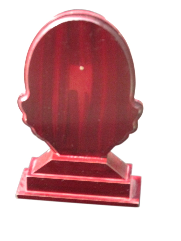 7330 - Plastic, 15cm Height, Red, Oval Shape | Elegant Design, Durable, Customizable, Easy to Clean