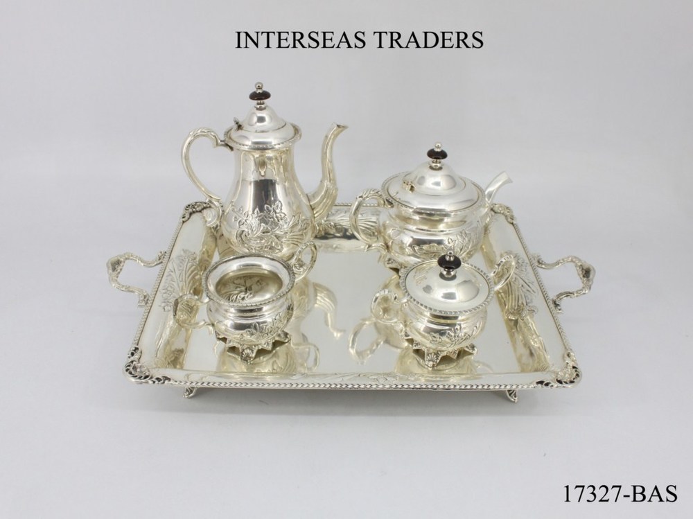 Brass Tea set ( set of 5 pcs )