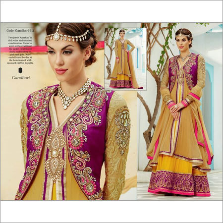 Wedding Embroidery Anarkali Dress