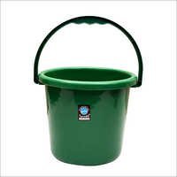 Green Colored Plastic Bucket
