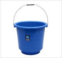 Household Plastic Bucket - Soft Plastic, 3x8 Inch, Sky Blue | Durable Design, Easy To Hold, Low Maintenance