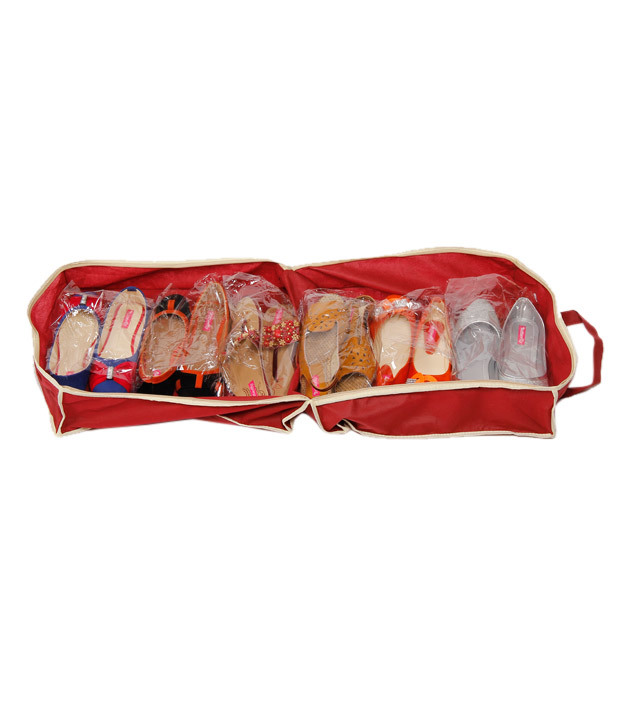 Urban Living Shoe Organiser Red