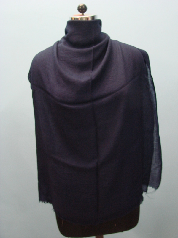 100% Pashmina Plain Dyed Stole