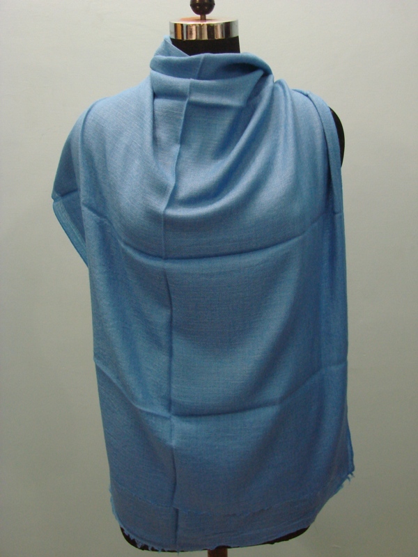 100% Pashmina Plain Dyed Stole