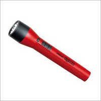Battery Operated Led Torch - Abs Plastic, 15cm Length, 3cm Diameter | Bright Light, Compact Size, Focused Beam, Sleek Design, Durable