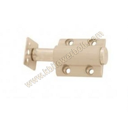 Brass Flower Push Magnet