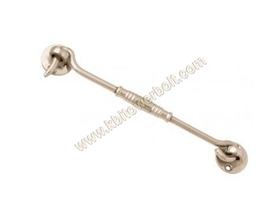 Fancy Brass Gate Hook