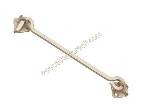 Brass Gate Hook Square