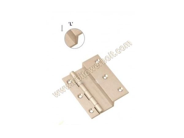 White Brass Hinges