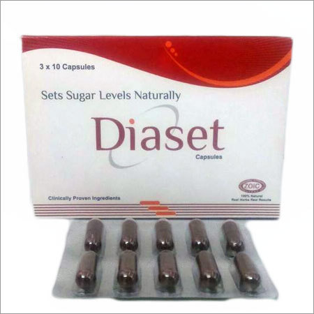 Diaset Herbal Diabetes Capsules