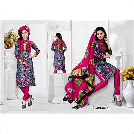 Printed Cotton Dress Materials