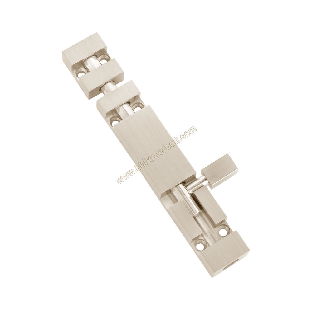 Brass Crystal Medium Tower Bolt