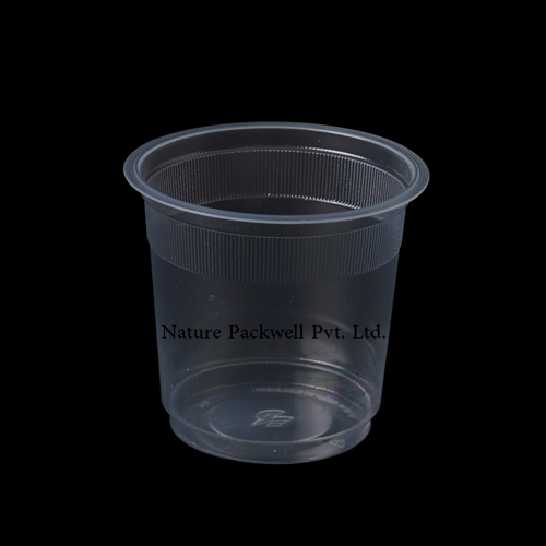 Plain Plastic Glass