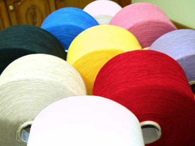 Colored Shoddy Yarn