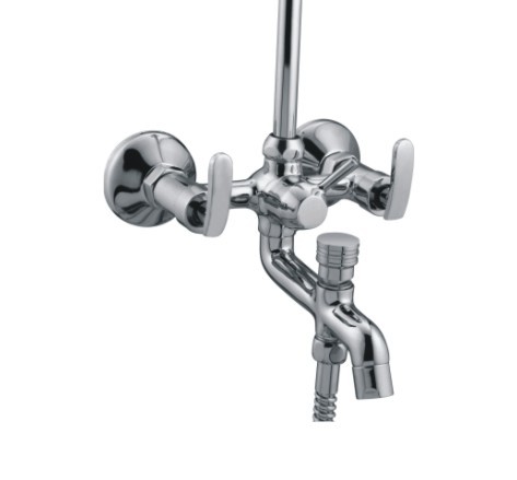 Wall Mixer 3 in 1 With Band Pipe