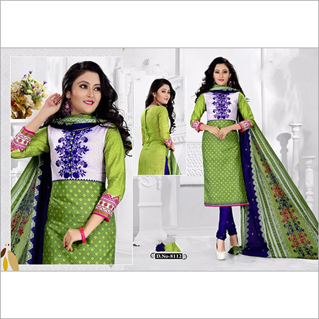 Casual Cotton Dress Material