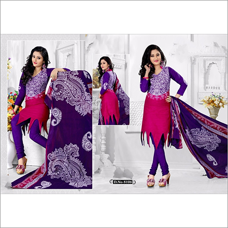 Fashionable Cotton Dress Material