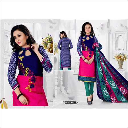 Cotton Women Dress Material