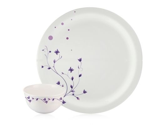 Dinner Set Milano (Lavander - 22 Pcs)