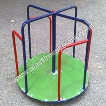 Merry Go Round - FRP Material | Durable Design, Vibrant Colors, Kid-Friendly Experience