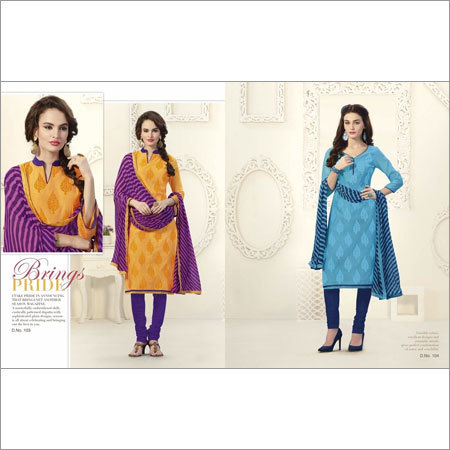Chanderi Silk Salwar Kameez