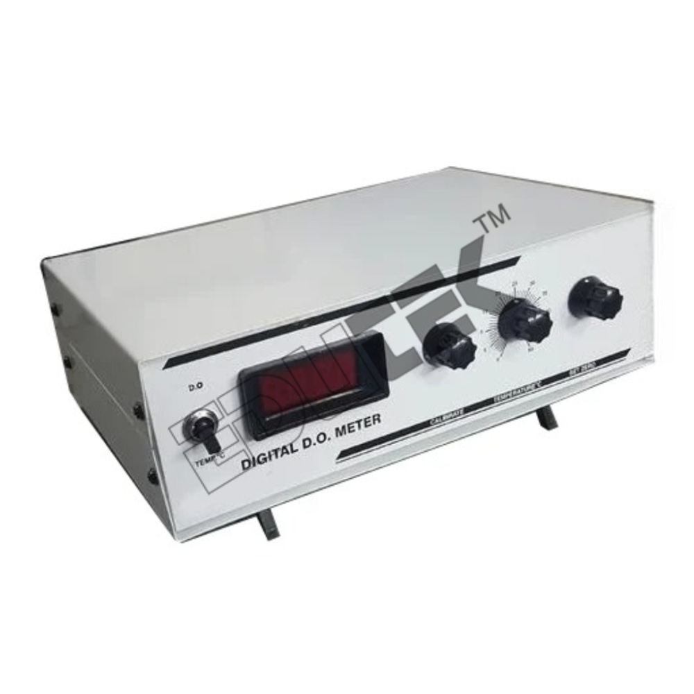 Digital DO Meter - Amperometric Gold/Silver Sensor | 0-20.0 ppm Range, 0.1 ppm Resolution, 3-Digit LED Display, User-Friendly Water Quality Analysis Tool