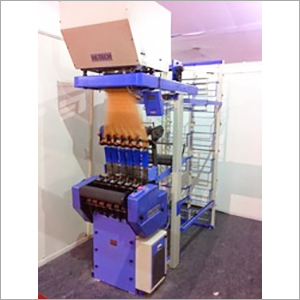 Jacquard Narrow Fabric Machine - 1.5 HP Motor, 8 Frames, 64-320 Hooks | High Speed, Reliable, Efficient, Easy Operation, Long Life