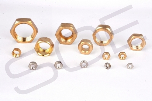 Solid Brass Nut (DIN Standard)