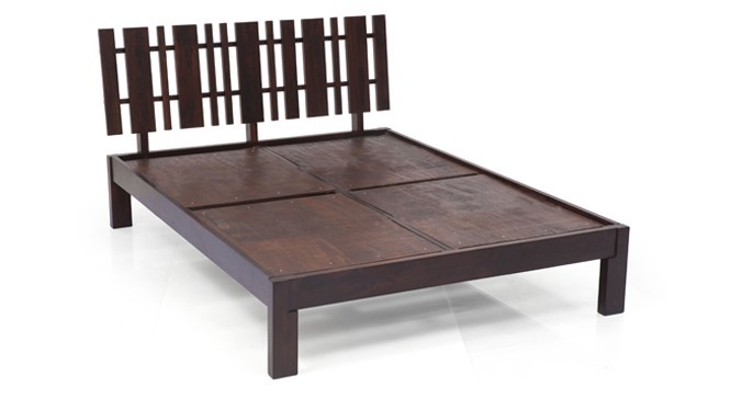Wooden bed