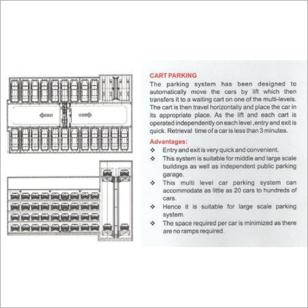 Car Parking System - Steel, Variable Dimensions | Automated Parking, Quick Retrieval Under 3 Minutes, Space Saving, Scalable System
