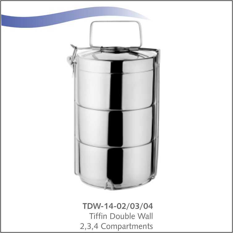 Tiffin Double -Wall 3 Compartment