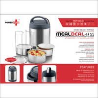 Power plus 'Meal Deal' insulated SS Lunch box