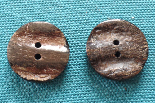 Buffalo Horn Button
