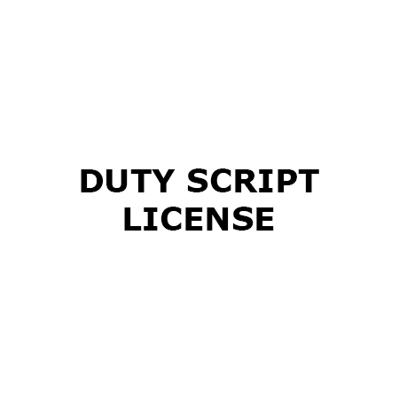 Duty Scrip License Services