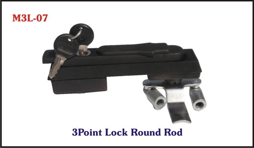 3 Point Lock Round Rod