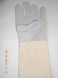 Leather Canvas Gloves