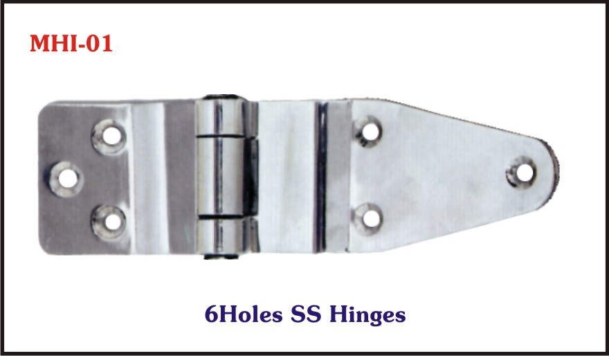 6 Hole SS Hinges