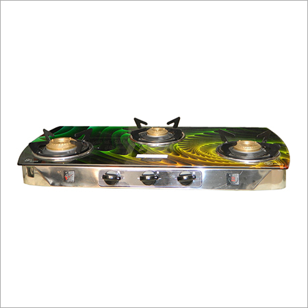 3 Burner Stainless Steel Gas Stove