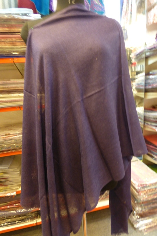 100% Pashmina yarn Dye Natural Color