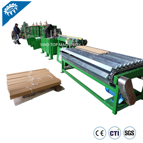 China edgeboard angle board die notching machine