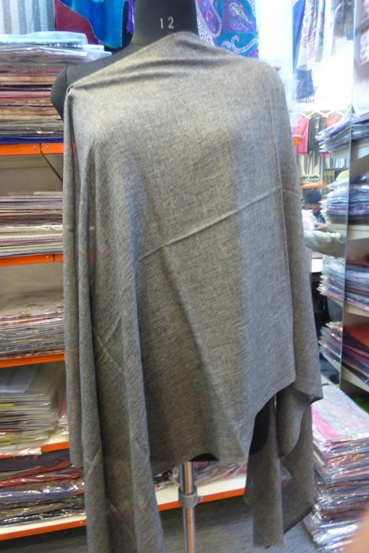 100% Pashmina yarn Dye Natural Color