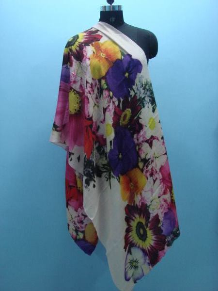 100% Pashmina Digital Print