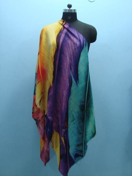 100% Pashmina Digital print