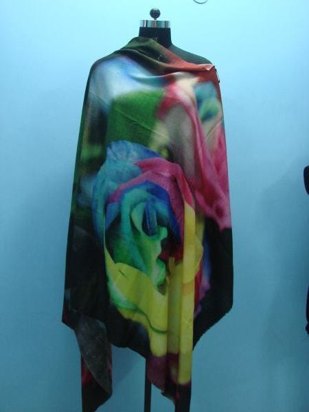 100% Pashmina Digital print