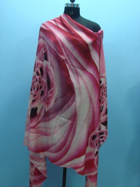 100% Pashmina Digital print